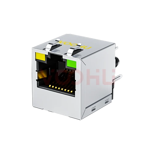 SYT511B035DA1A8D 180&deg; 100BASE TAB-UP 1*1 LED（Y/G）