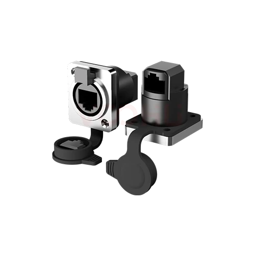 WHKNZ6390 RJ45/90 degree pass-through Canon Self - locking Series
