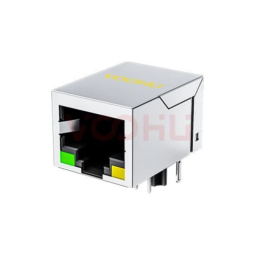 SYT111B608BA2A1DDJ 100BASE 1*1 RJ45 Connector Hi-Pot 3KV LED（G/Y）
