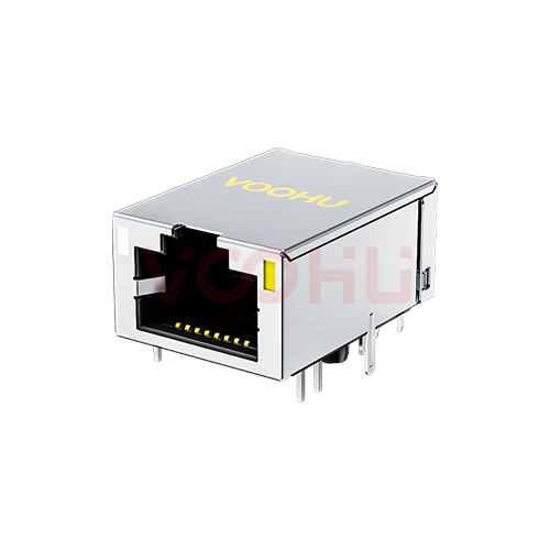 SYT811Q112CN4A10DB  1*1 1000BASE TAB-UP LED(OG/ Y) RJ45 (Low Height)