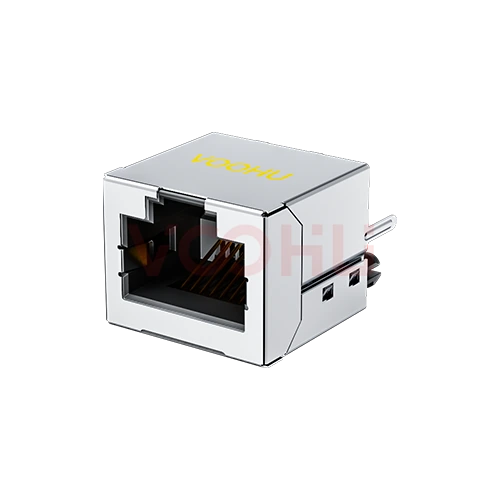 SYT52T1188GWA1DY1008 180&deg; vertical  1*1 Tab UP NO LED DIP  RJ45