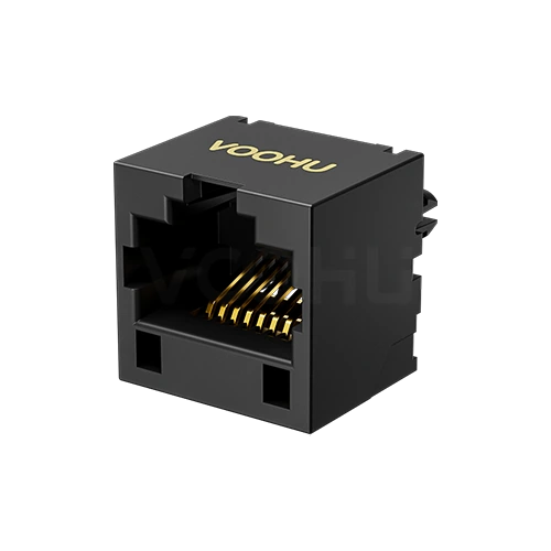 SYT52F1188IWA1DB4134  180&deg; vertical  1*1 Tab UP NO LED DIP  RJ45