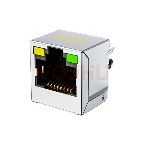 SYT52A1188AB1A6D1Y1143  1*1 DIP 180&deg; vertical Tab UP LED yellow/green  RJ45