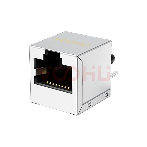 SYT511B048GWA8D 180&deg; vertical 1*1 Tab UP 10/100M NO LED DIP RJ45