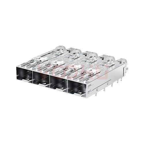 WH194T469D1S02 5G 1 x 4 Ni plating 30u'' SFP Connector