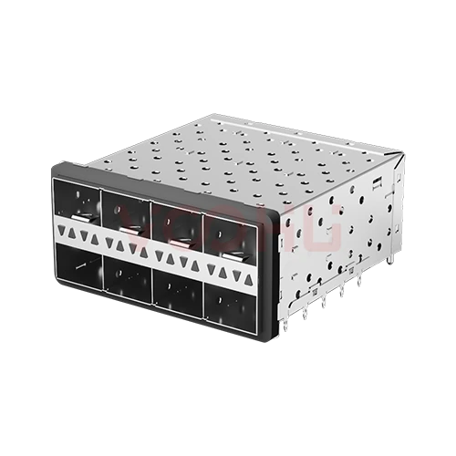 WH29DTD19D1S01 2X4 10G Press-fit CAGE+Connector SFP+
