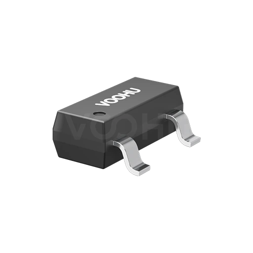 WHALD30E2B: Bidirectional ESD Protection; Withstand Voltage: 30V; Contact Discharge: &plusmn;30kV / &plusmn;30kV; PF: 0.9; Package: SOT-23.