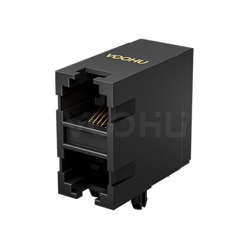 SYT59212164IWA1DY1G022 2*1 6P4C 90&deg; Tab Up/Down  NO LED  RJ11