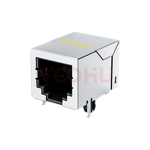SYT56211166GWA1DY1030 1*1 6P6C 90&deg; Tab Down  NO LED  RJ11