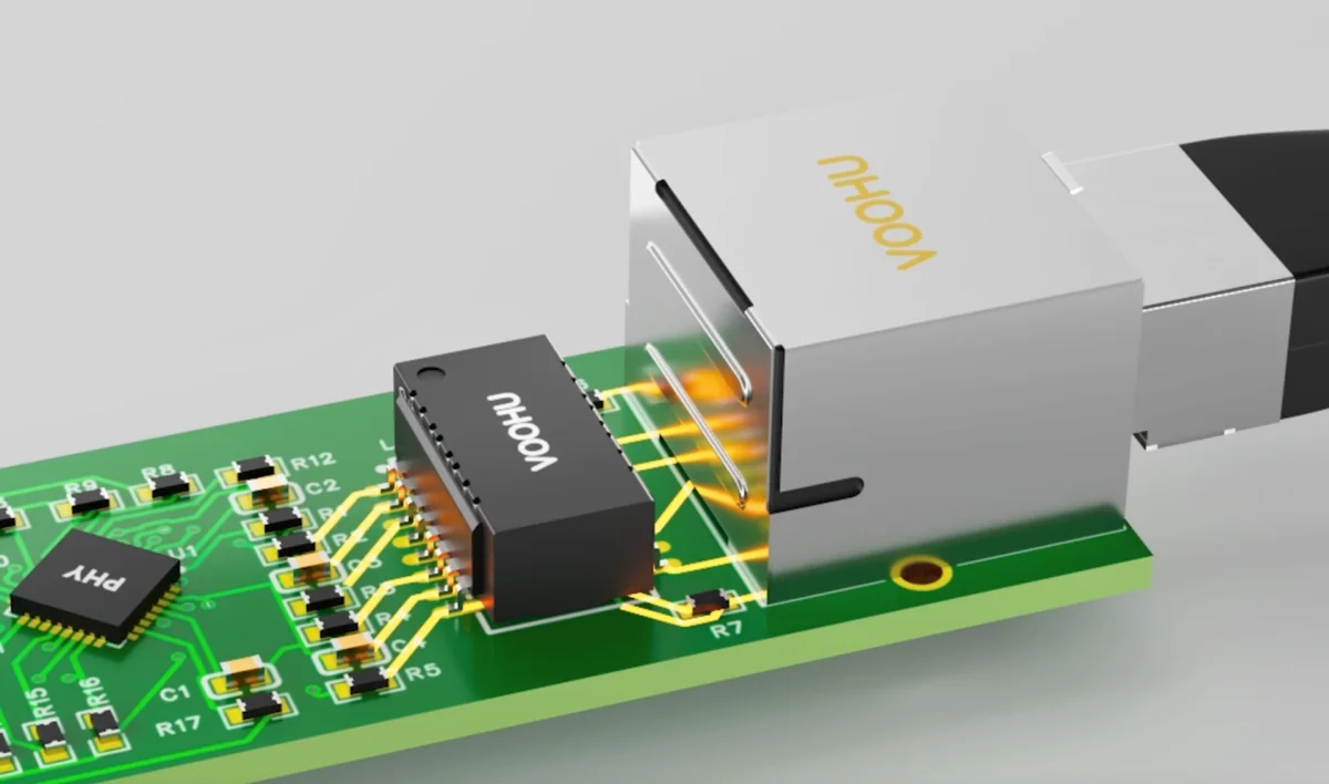LAN Transformer: VOOHU WHSM24P02N0 as Replacement for Pulse H7008NL