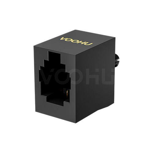 SYT52221144IWA1DY1017  90&deg; 1*1 4P4C Tab Up all plastic NO LED  RJ11