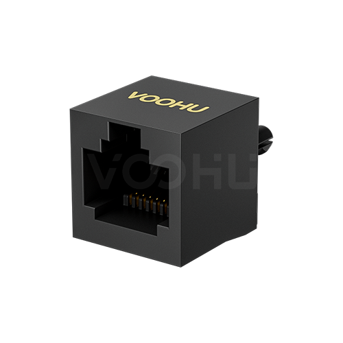 SYT52221188IWA1DY1017 180&deg; side insertion 1*1 Tab UP  NO LED SMT RJ45