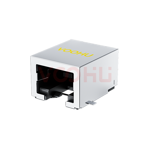 SYT56T1118GWW5SB4078 90&deg; side insertion 1X1 Tab Down NO LED 10P8C SMT RJ45