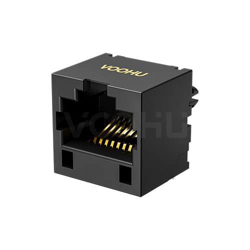 SYT52F1188IWA5SB4078  180&deg; vertical 1*1 Tab UP NO LED 8P8C SMT RJ45