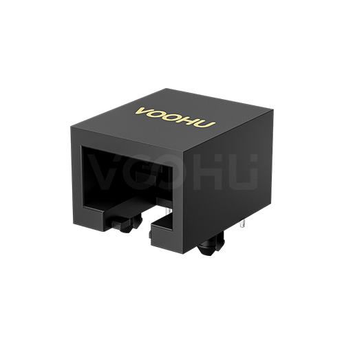SYT53211188IWA1DB1006  90&deg; side insertion 1*1 Tab Down NO  LED 5321 8P8C DIP RJ45