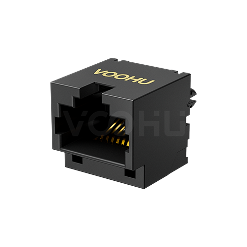 SYT52F1188IWA1DB4K078  180&deg; vertical  1*1 Tab UP NO LED DIP  RJ45
