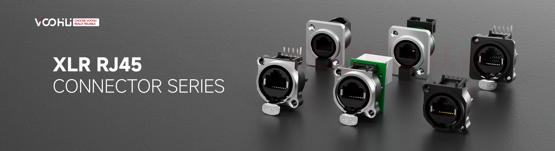 【New Product Recommendation】XLR RJ45 connector full series products are now available!!!