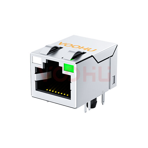 SYT211B002FF7A4DDBA  90&deg; side insertion  1*1 Tab UP GO/G  10/100M DIP RJ45