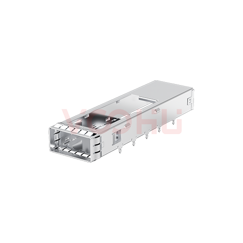 WH8117701N011 1*1 400G Press Fit QSFP-DD Cage