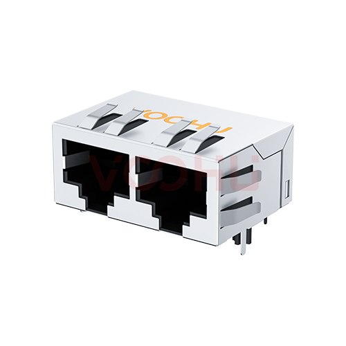 SYT112B083HWA1D5  90&deg; side insertion  1*2  Tab DOWN  10/100M  DIP RJ45