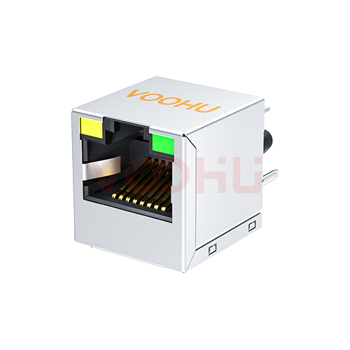 SYT511B002AB1A8D  180&deg;  1*1  Tab Up  LED Y/G 10/100BASE  DIP RJ45