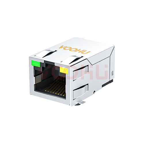 SYT311B093DA2A7S009 90&deg;  1*1  Tab Up  LED G/Y 10/100BASE SMT RJ45