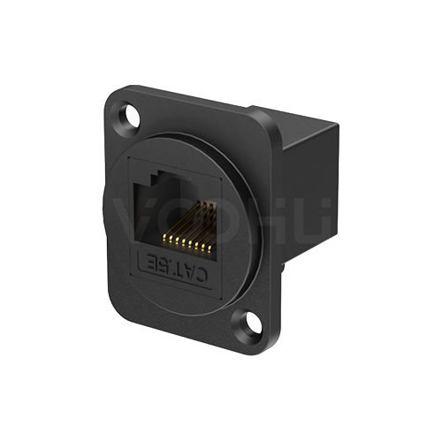 RJ45 Straight Throughcoupler Connector