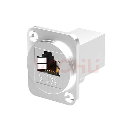 RJ45 Straight Throughcoupler Connector