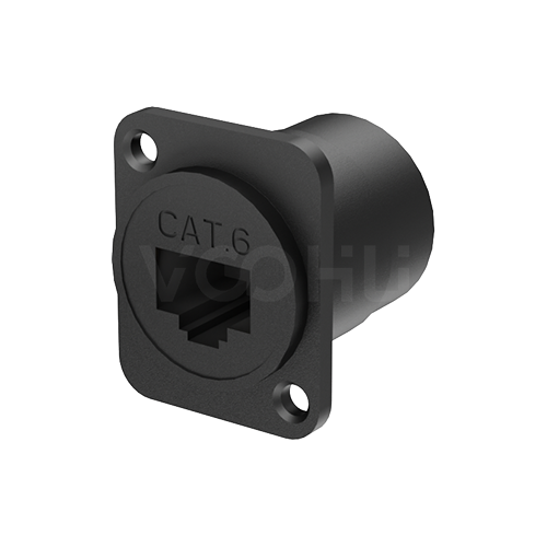 RJ45 Straight Throughcoupler Connector
