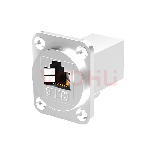 RJ45 Straight Throughcoupler Connector