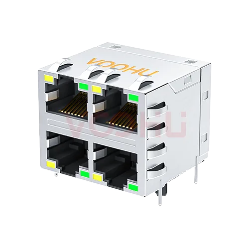 SYT22Q145DB1A2D057 Network Connector (RJ45/RJ11) perspective view