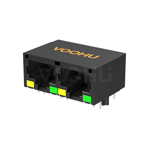 SYT112Q106JB1A1D Network Connector (RJ45/RJ11) perspective view