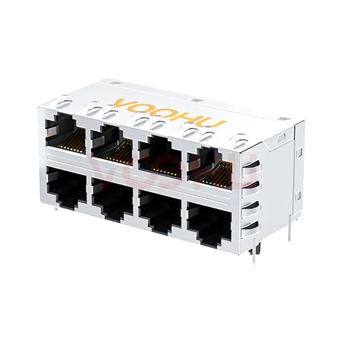 SYT24Q042HWA1D057 Network Connector (RJ45/RJ11) perspective view