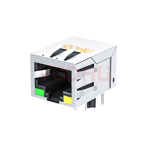 SYT111Q032FC2A1D Network Connector (RJ45/RJ11) perspective view
