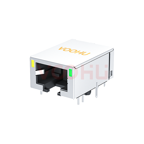 SYT1611Q008CA1A10DB Network Connector (RJ45/RJ11) perspective view