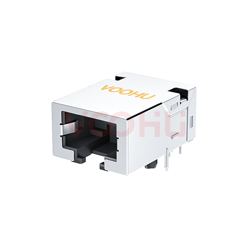 SYT1611Q002GWA2D057 Network Connector (RJ45/RJ11) perspective view