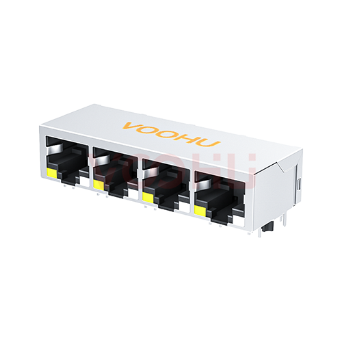 SYT114Q878AE5A1D Network Connector (RJ45/RJ11) perspective view