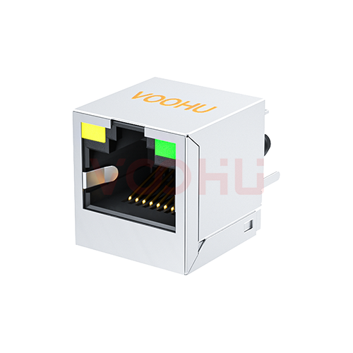 SYT52241188AC1A1DY1188 Network Connector (RJ45/RJ11) perspective view
