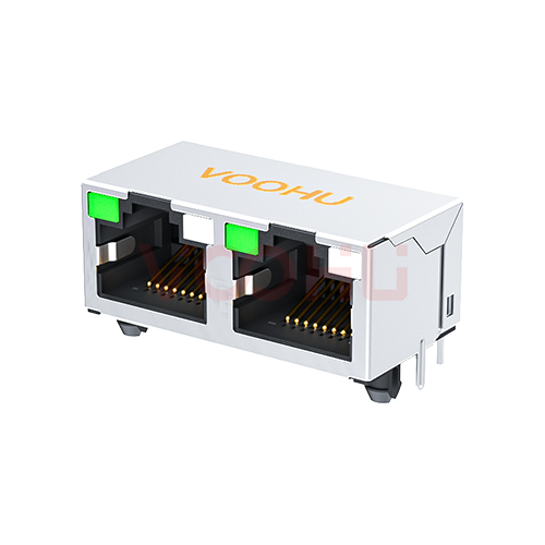 SYT561288AE6A3DY1027 Network Connector (RJ45/RJ11) perspective view