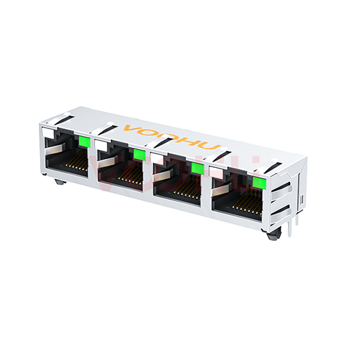 SYT561488DF4A3DY1027 Network Connector (RJ45/RJ11) perspective view