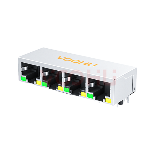 VOOHU SYT114Q479AB2A1D3P RJ45 and RJ11 Network Connectors