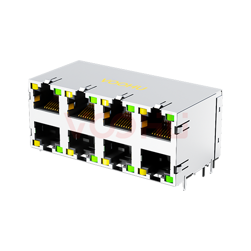 VOOHU SYT59212488DB1A1DY1B022Long body RJ45 and RJ11 Network Connectors