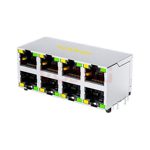 VOOHU SYT59212488AB1A1DY1E022Short body RJ45 and RJ11 Network Connectors