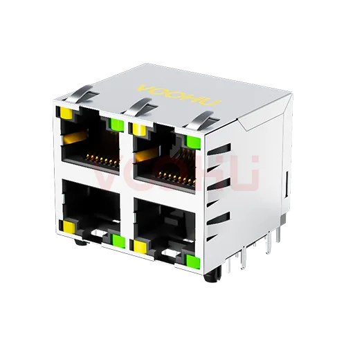 VOOHU SYT59212288DB1A1DY1C022 Short body RJ45 and RJ11 Network Connectors
