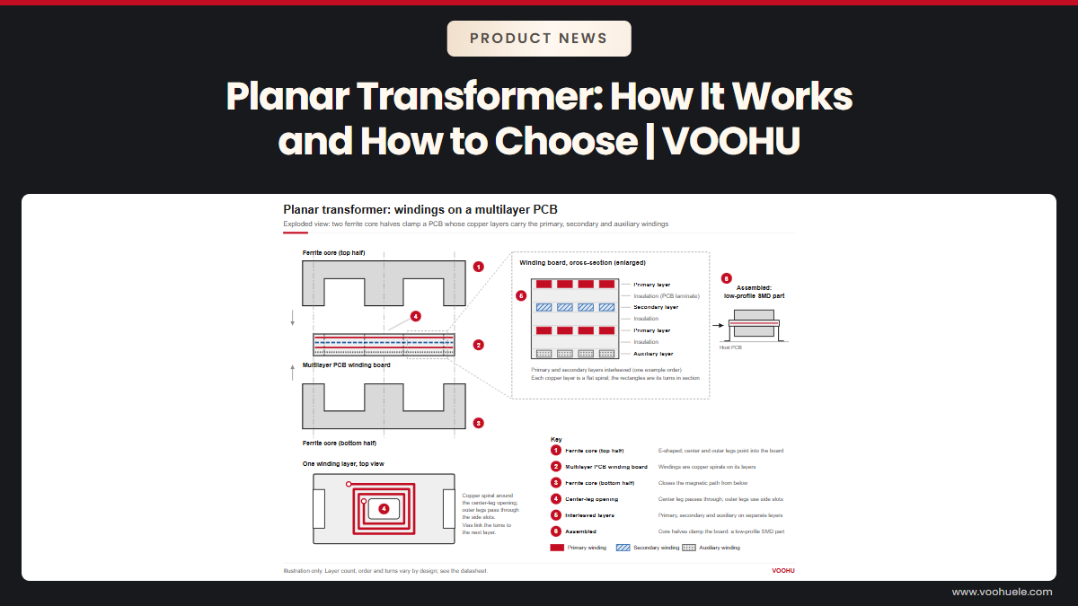 What Is a Planar Transformer and When Should You Use One?