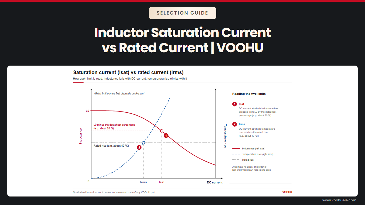 Inductor Saturation Current vs Rated Current (Isat vs Irms): Which Do You Check First?