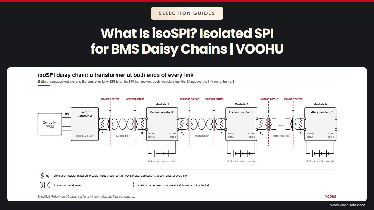 What Is isoSPI and How Do Transformers Isolate a BMS Daisy Chain?
